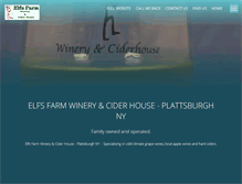 Tablet Screenshot of elfsfarm.com